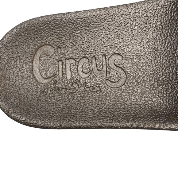 Circus By Sam Edelman Flynn Tan Sunz Out Bunz Out Slide Sandals Size 8 Women's - Picture 2 of 8